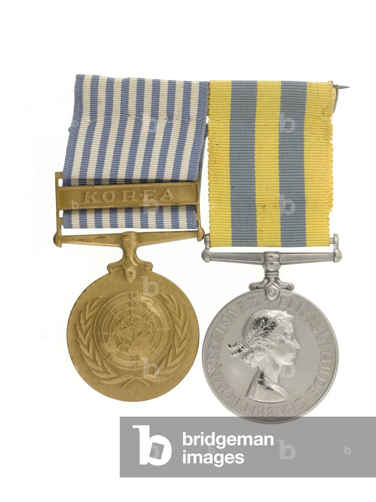 Korea Medals, 1950-53 (metal & ribbon)