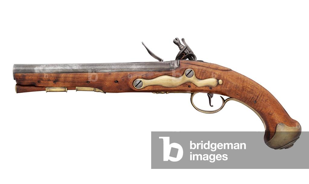 Light Dragoon's flintlock pistol, 1800 circa