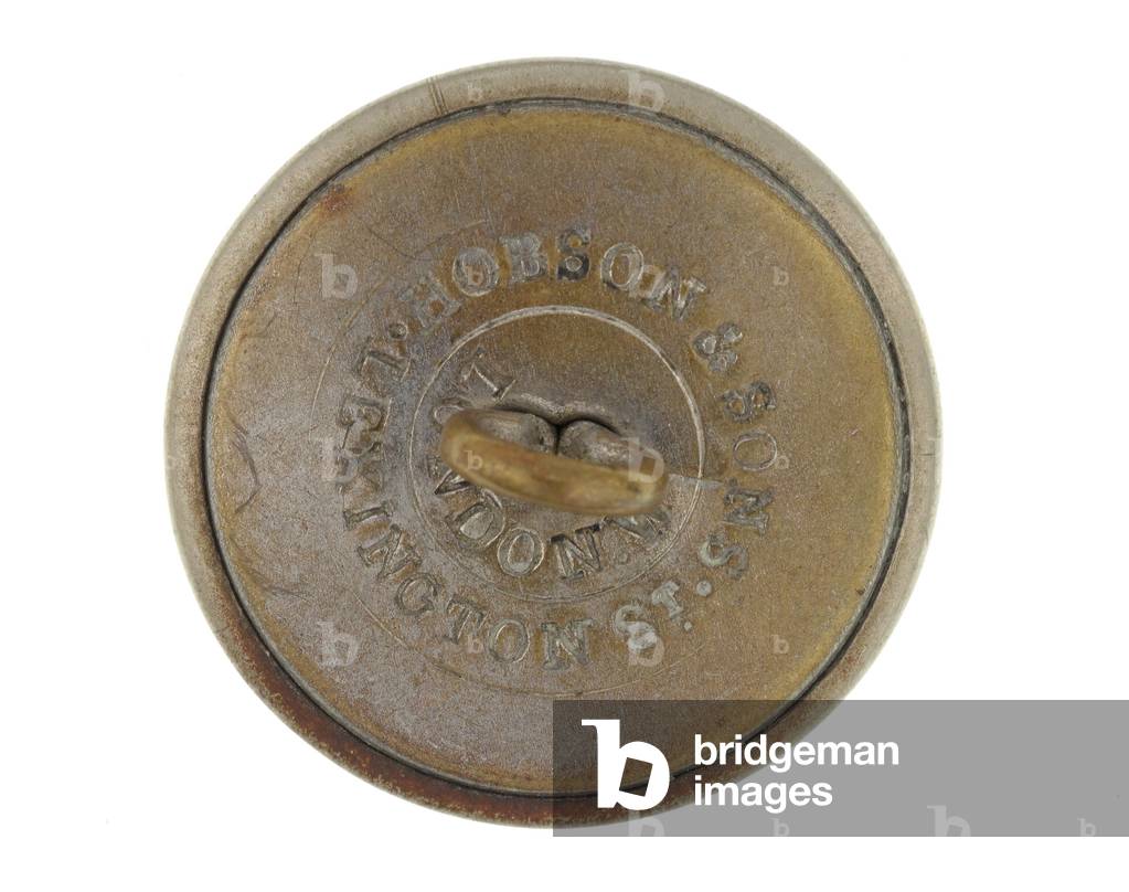 Button, The Lucknow Volunteer Rifles, 1901-1947 (metal)