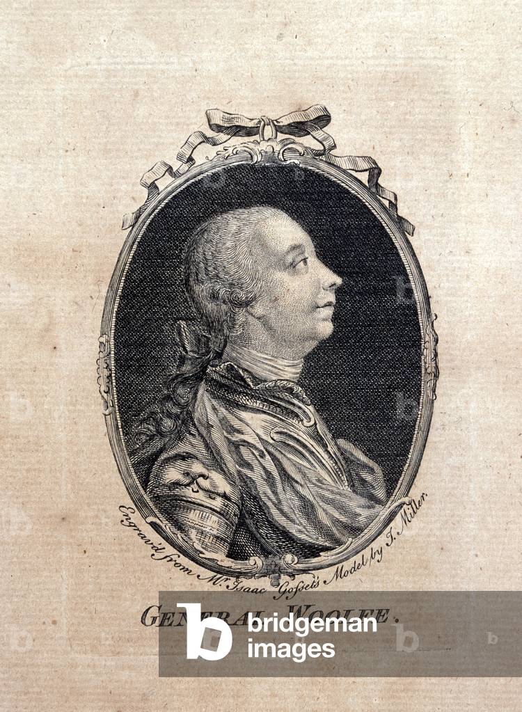 General Woolfe [sic], 1755 circa (engraving)
