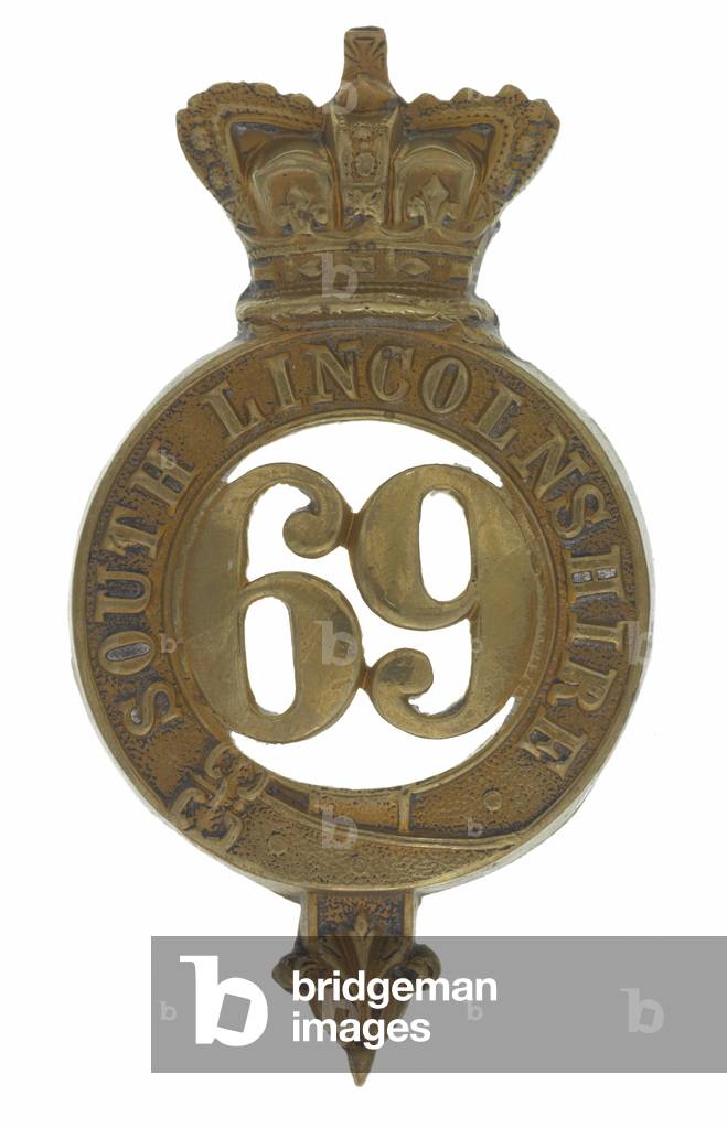 Glengarry badge, 1874-81 (metal)