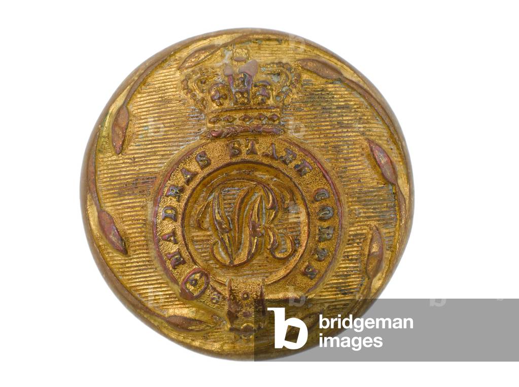 Button, Madras Staff Corps, 1861-1876 (gilt)