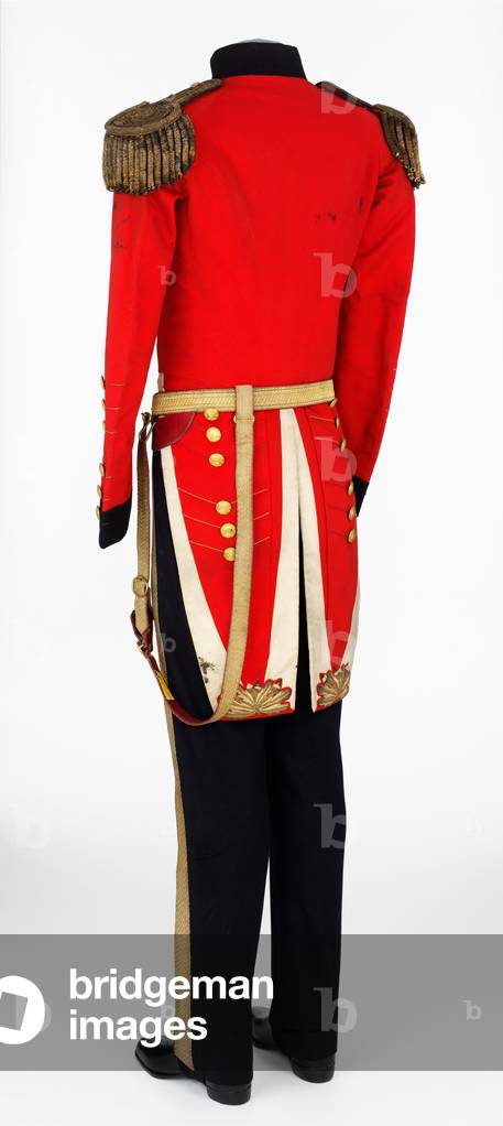 Uniform worn by Colonel K Young, Judge-Advocate-General 1854-1862 (fabric)