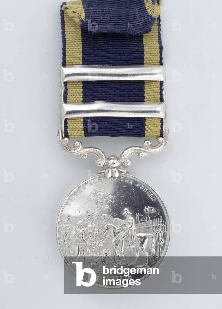 Punjab Campaign Medal 1848-49, Major General George Ponsonby, Bengal Army (metal)