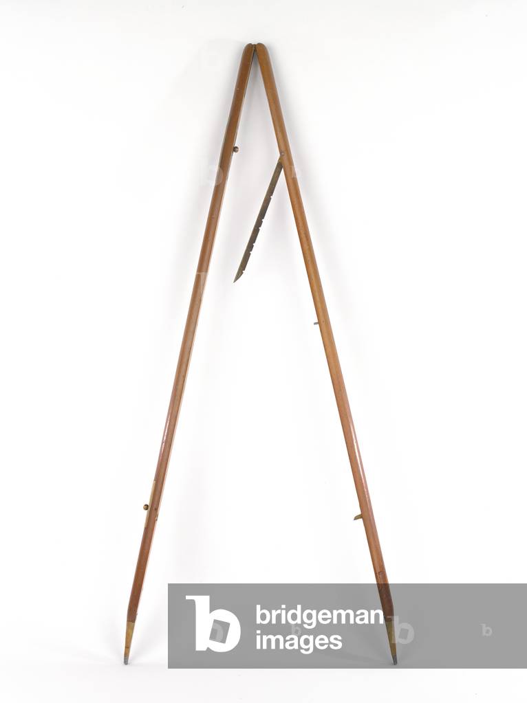 Pace stick used by Regimental Sergeant M W A Cummings, 1st Battalion The Buffs (Royal East Kent Regiment), Hong Kong, 1948 (wood)