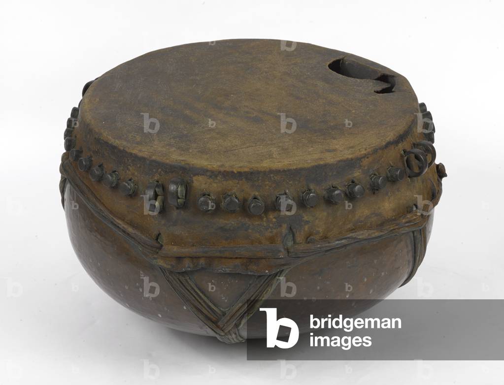 Sudanese kettle drum, c.1898 (copper)