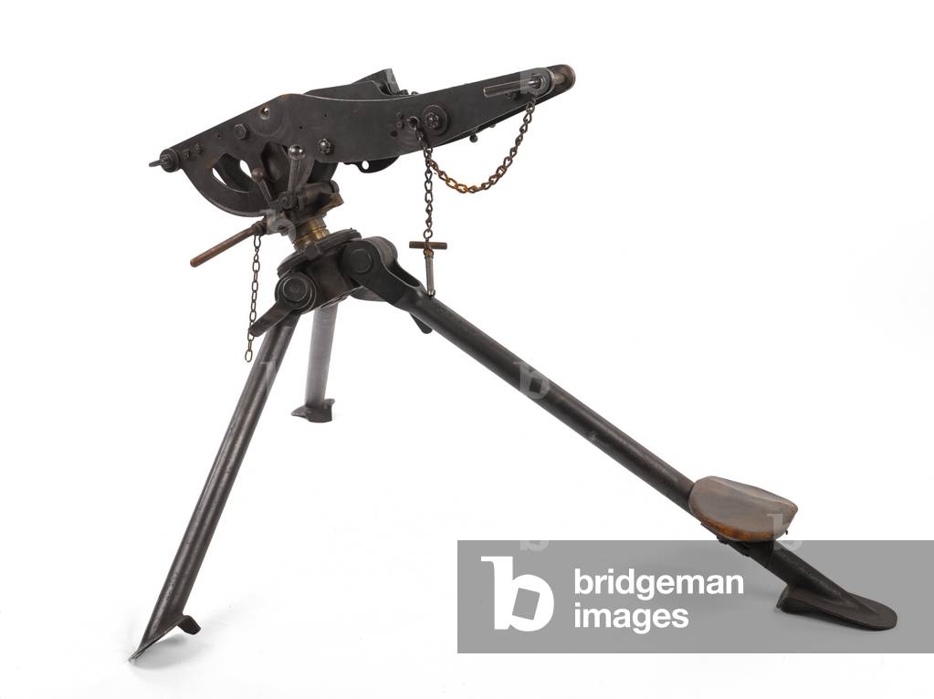 Mount for Vickers .303 inch Class C medium machine gun, 1910 circa