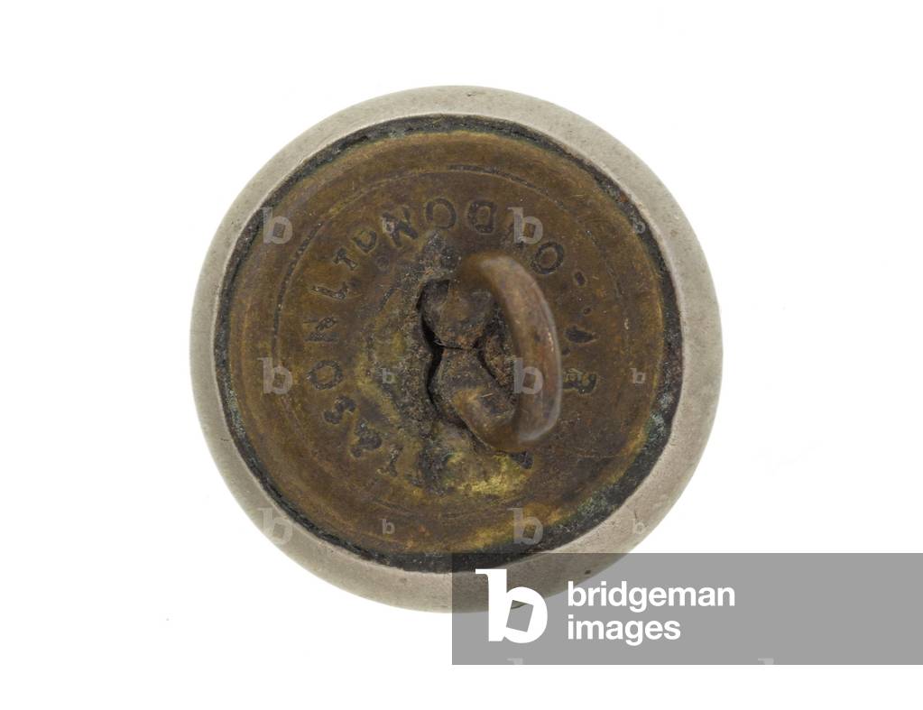 Button, Bangalore Rifle Volunteers, 1880-1920 (metal)
