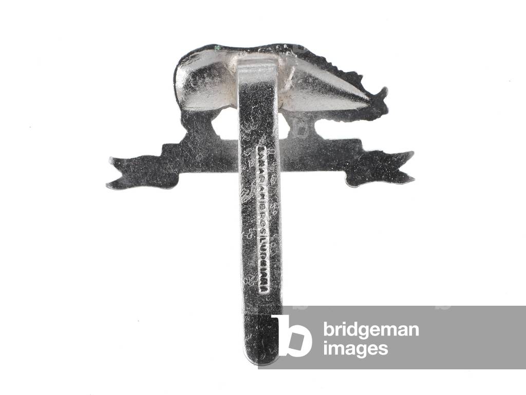 Cap badge, Assam Regiment, 1941-1947 (metal)
