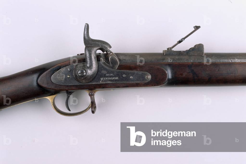 Pattern 1853 Enfield .577 inch Percussion Rifle Musket, Windsor Pattern, 1856
