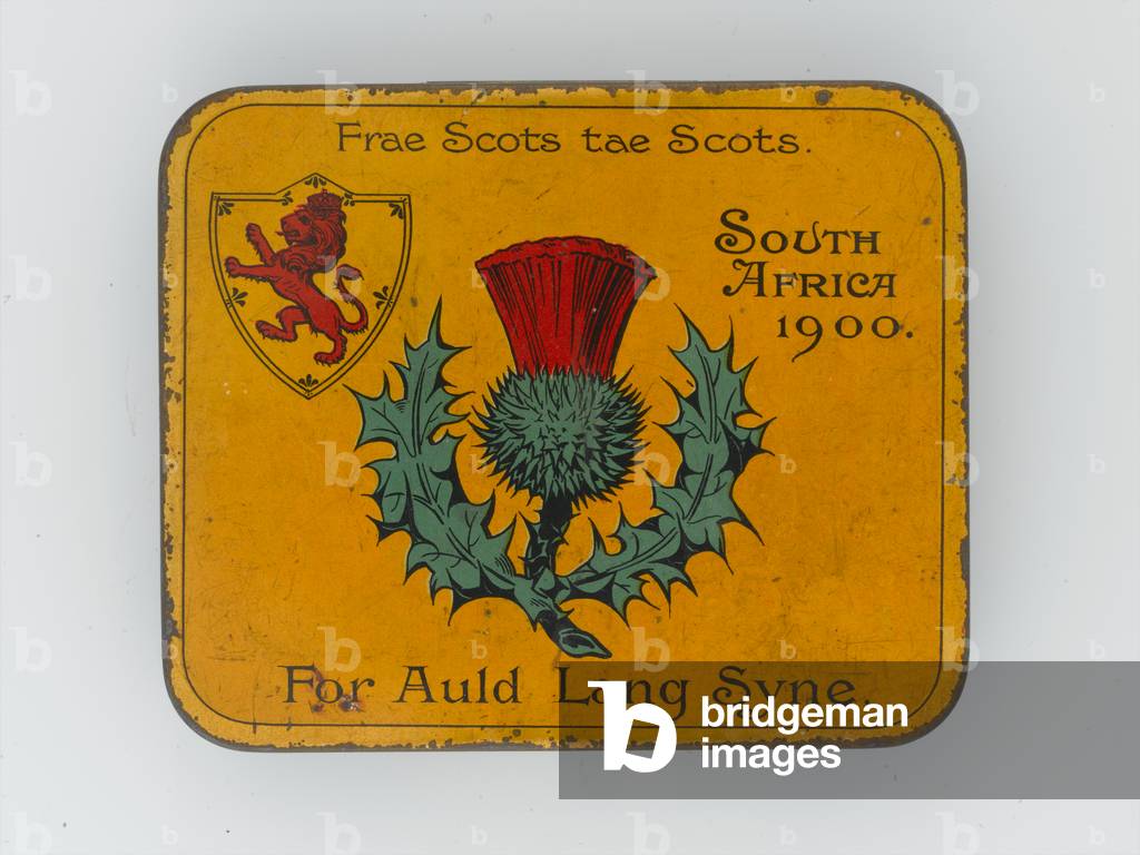 Tobacco tin, Frae Scots tae Scots, 1900