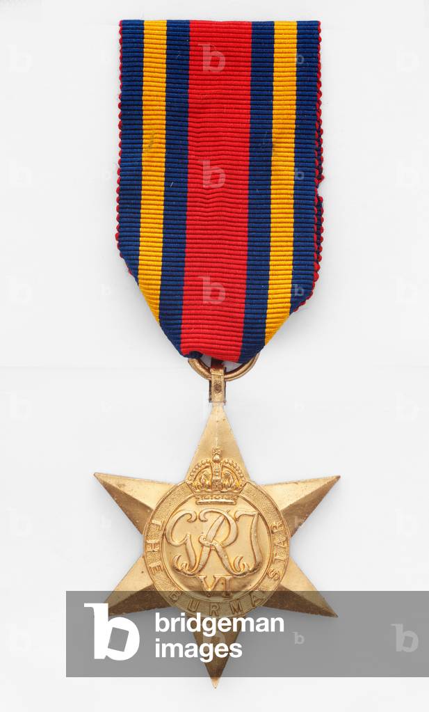 Burma Star 1941-45 awarded to Lieutenant-Colonel W F Brown, The Assam Regiment (Burma Star 1941-45)