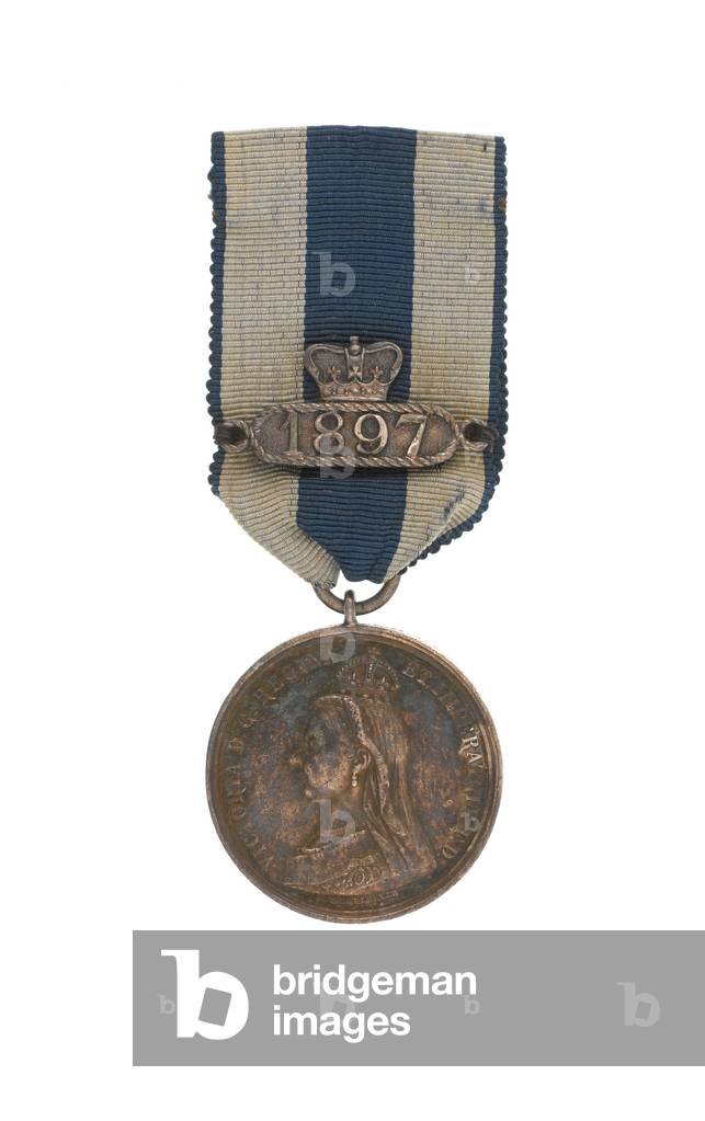 Queen Victoria Diamond Jubilee Medal 1897 awarded to Captain John Grant Malcolmson VC, 3rd Regiment of Bombay Light Cavalry (metal)