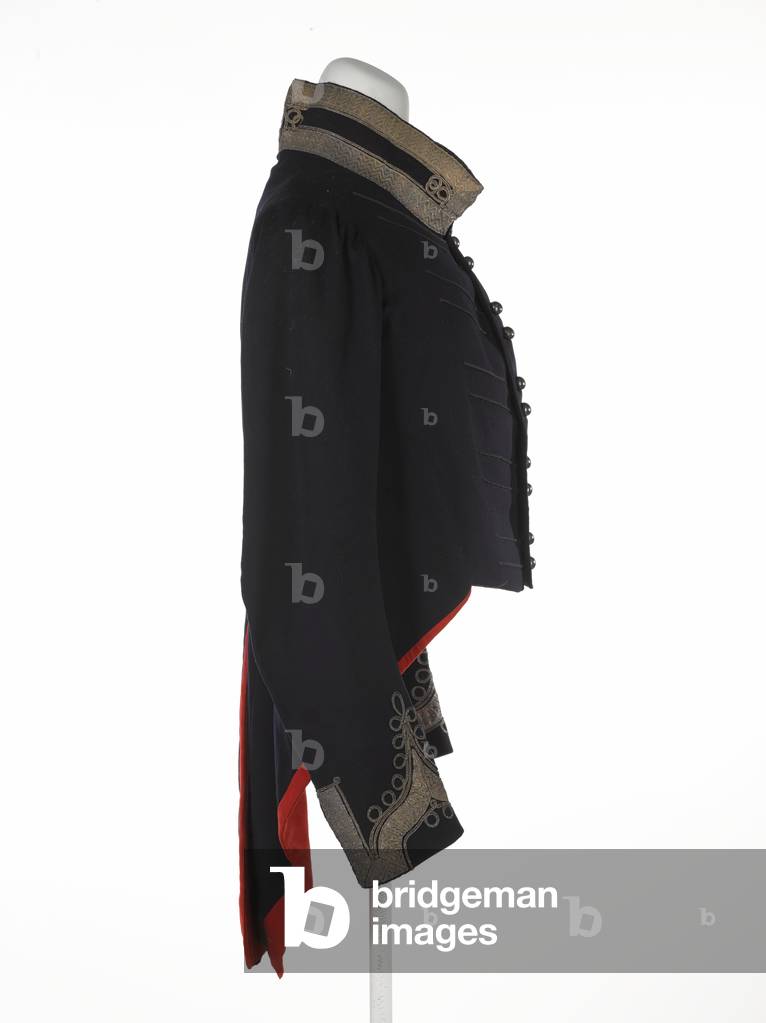 Coatee, Surgeon John Smet, 8th (Kings Royal Irish) Light Dragoons, 1823 circa (fabric)