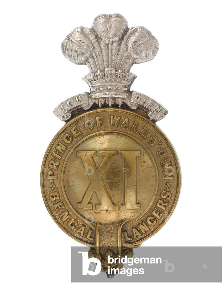 Bit boss, 11th (The Prince of Waless Own) Bengal Lancers, 1876-1903 (metal and brass)