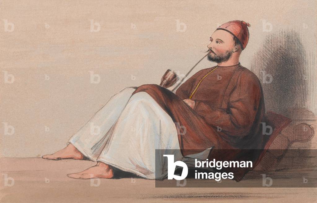 Captain Boyd, Army Staff, 1842 (colour litho)