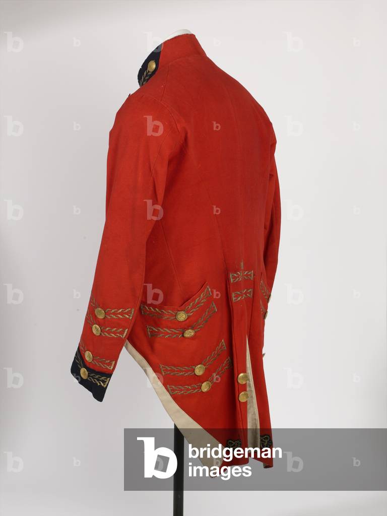 Major generals full dress coatee, Army Staff, 1799 circa (fabric)