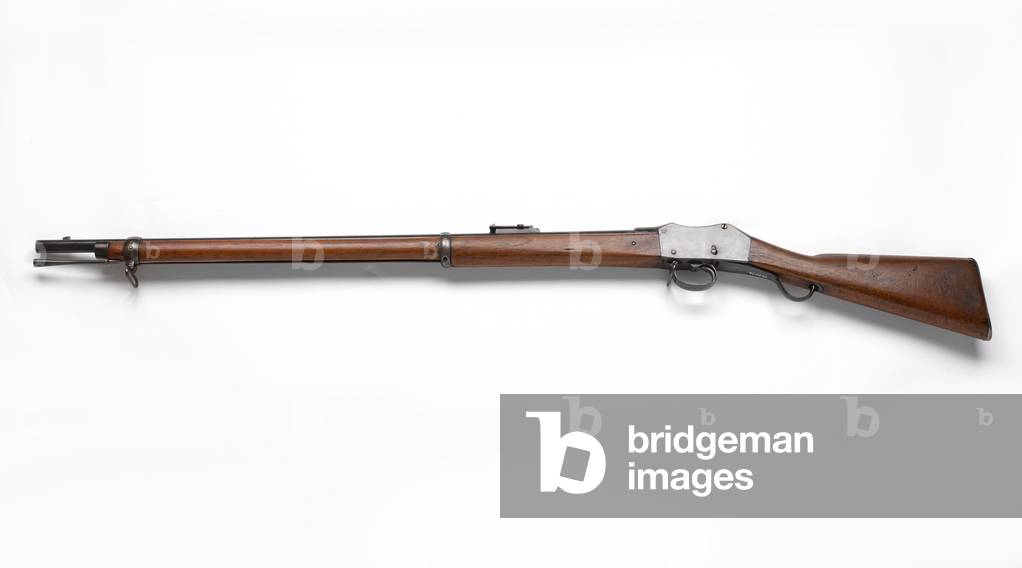 Martini-Henry Mk II .450 in breech-loading  rifle, 1875