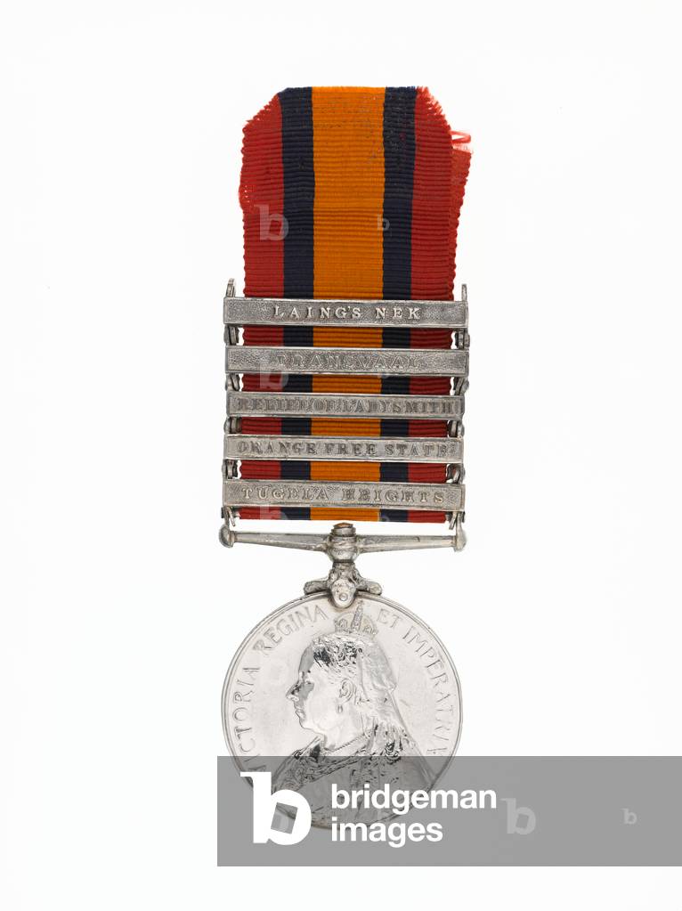 Queens South Africa Medal 1899-1902 awarded to Jimson the mule (metal)