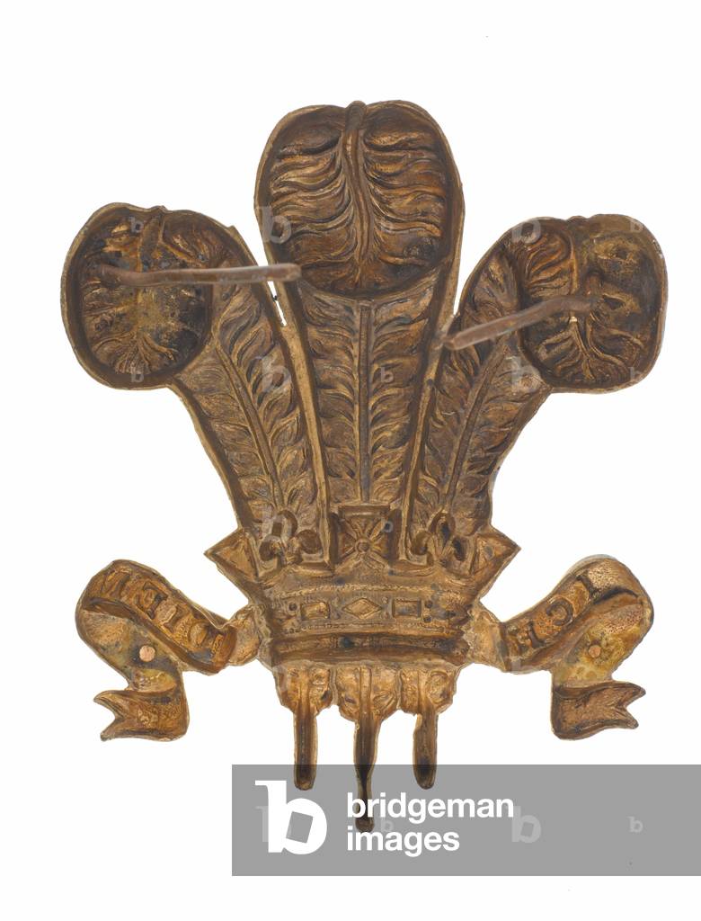 Belt ornament, 11th (The Prince of Waless Own) Regiment of Bengal Lancers, post 1876 (gilt)