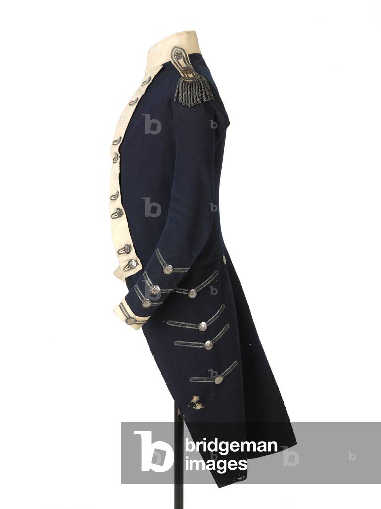Officers coatee, pattern 1784, 1787 circa (fabric)