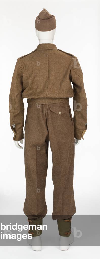 Battle dress blouse, universal pattern, 1940 (fabric)