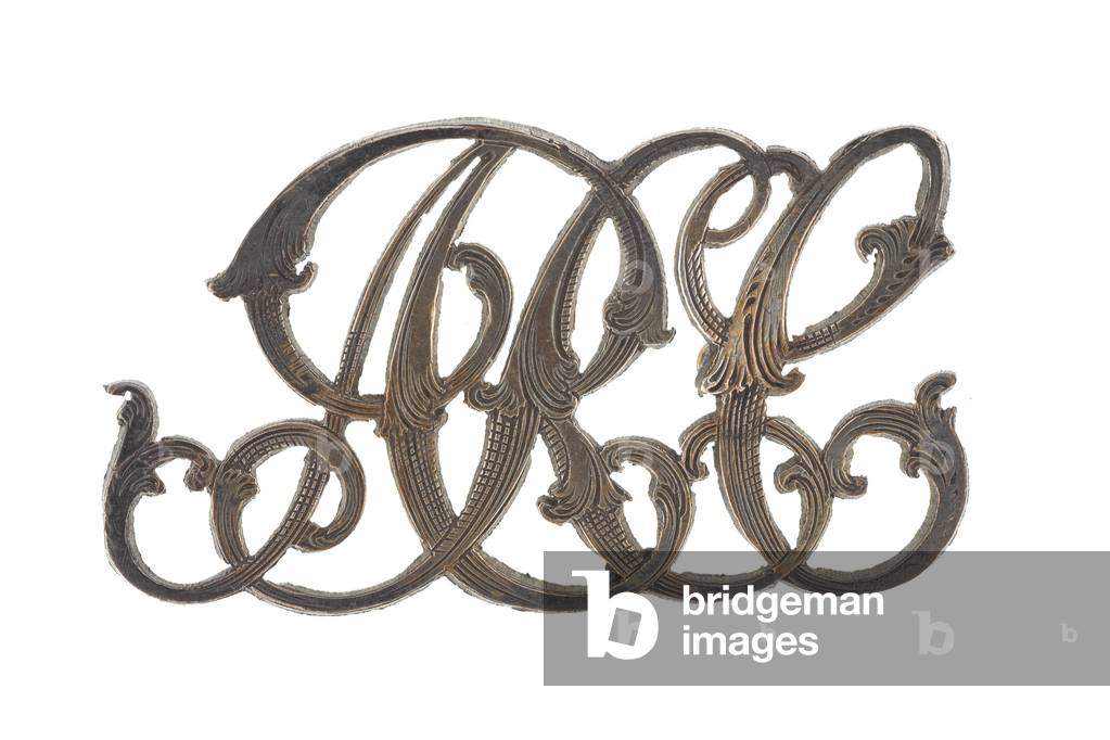 Pouch badge, Allahabad Volunteer Rifles, 1871-1917 (metal)