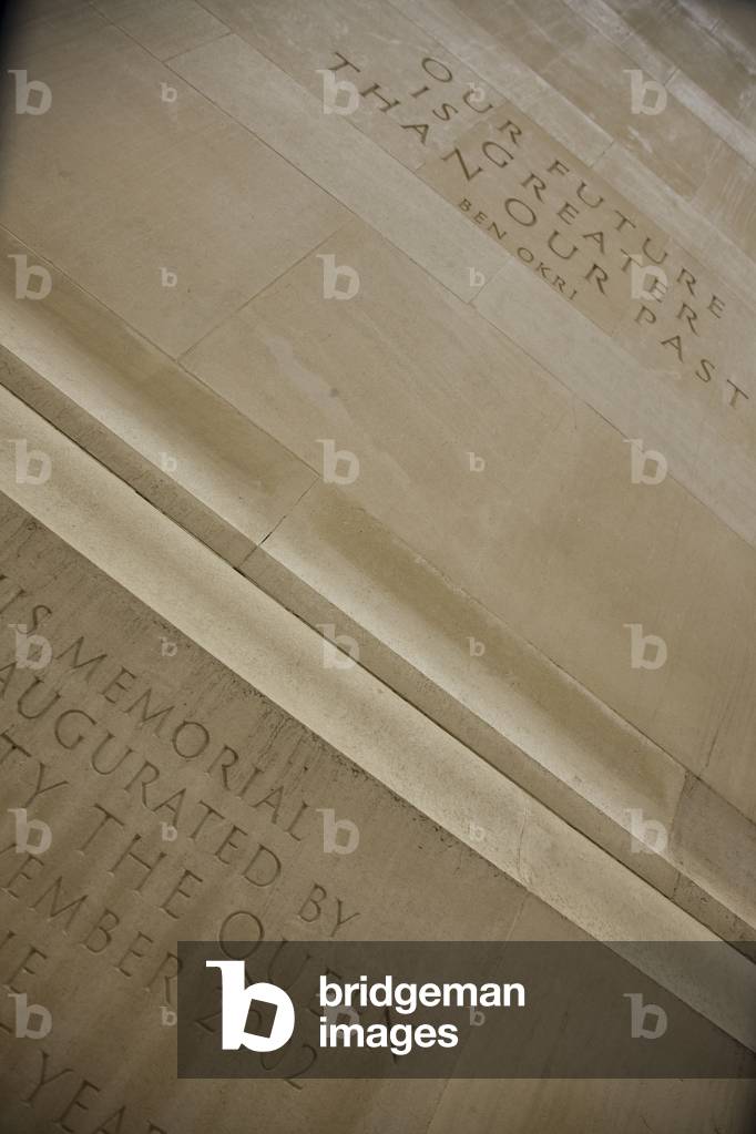 Memorial Gates, Constitution Hill, 2008 (b/w photo)
