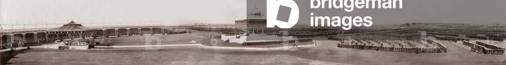 The Delhi Durbar, 1911 (b/w photo)