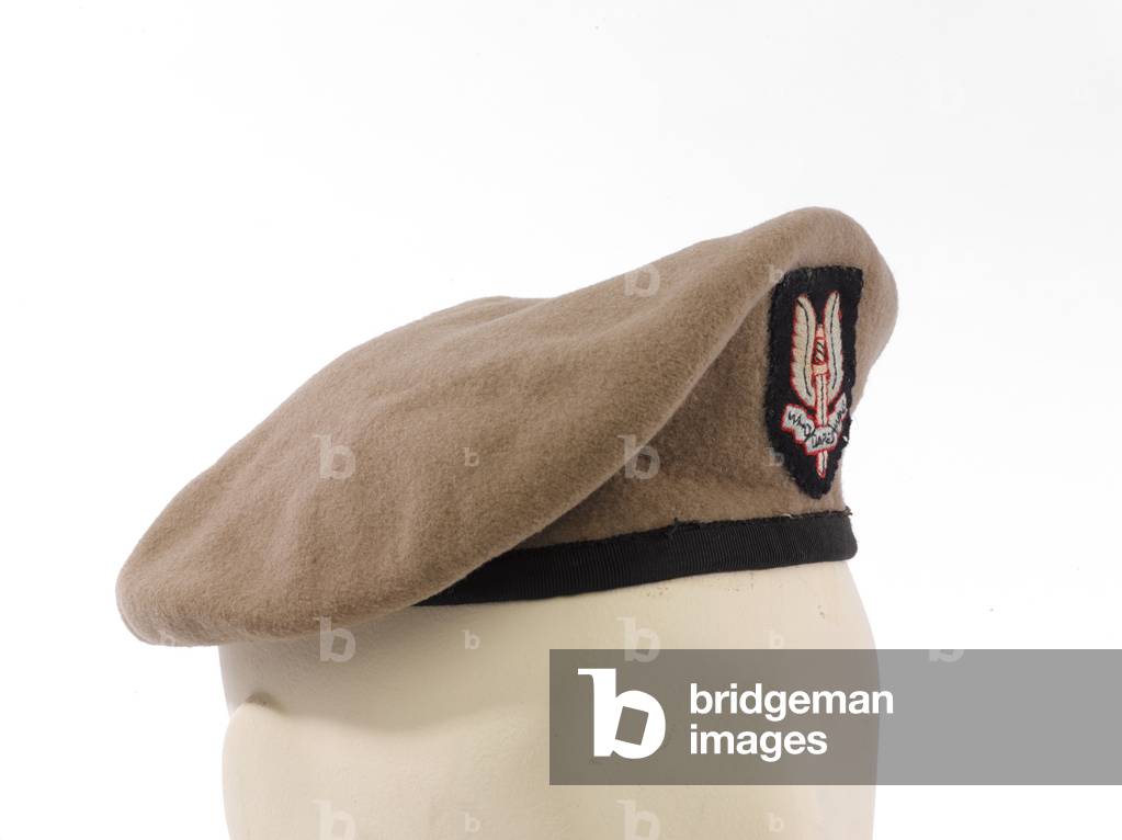 Special Air Service beret, Warrant Officer 1 D J Dia Harvey, 1992 (fabric)