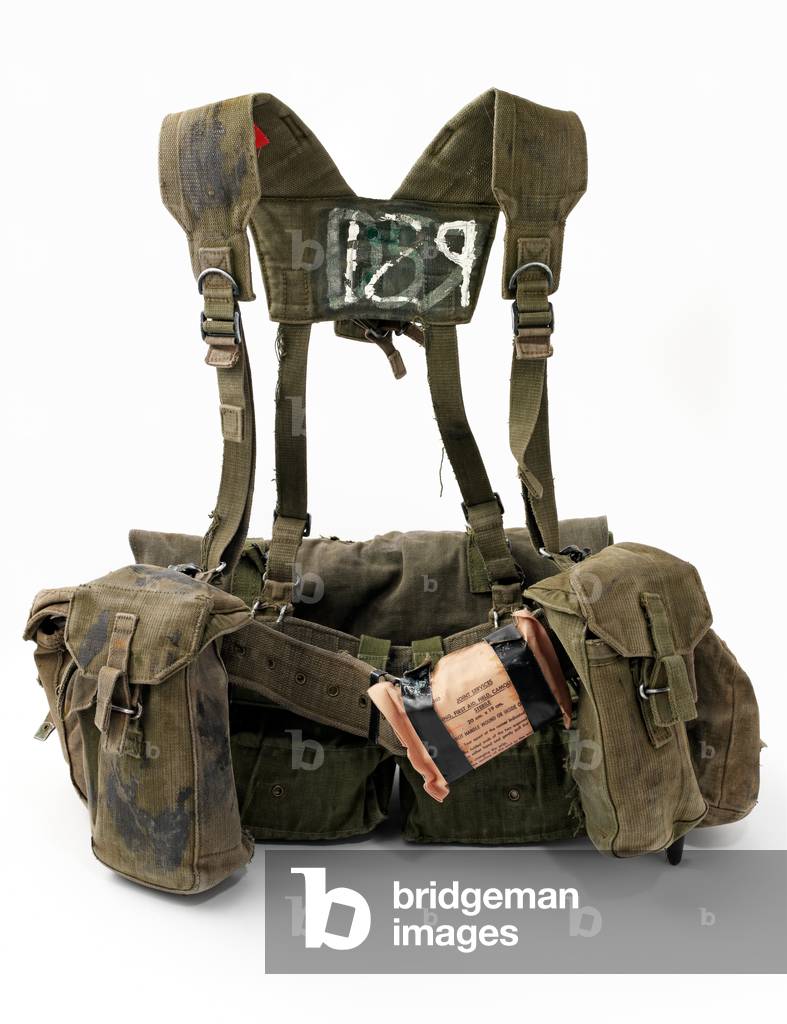 All ranks 1958 pattern webbing, 3rd Battalion, The Parachute Regiment, 1982 (leather)