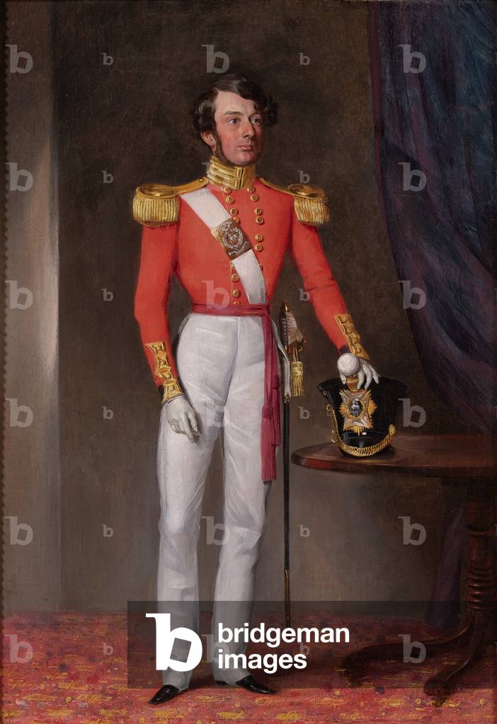An Officer of the 6th Regiment of Foot, 1843 circa (oil on canvas)