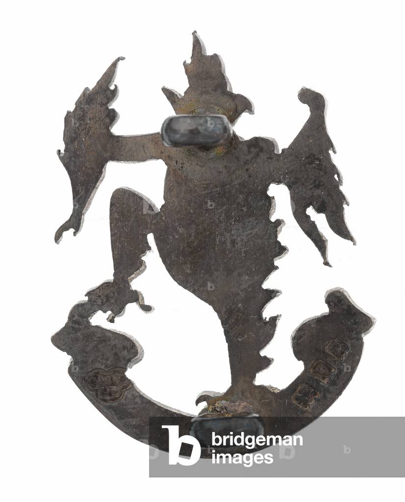 Collar badge, 85th Burma Rifles, 1918-1922 (metal)