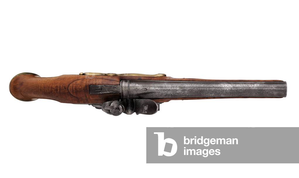 Light Dragoon's flintlock pistol, 1800 circa