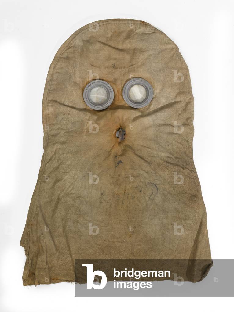 Gas hood, 1915 circa