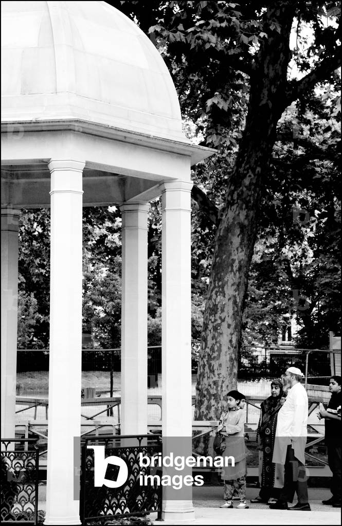 Memorial Gates, Constitution Hill, 2008 (b/w photo)
