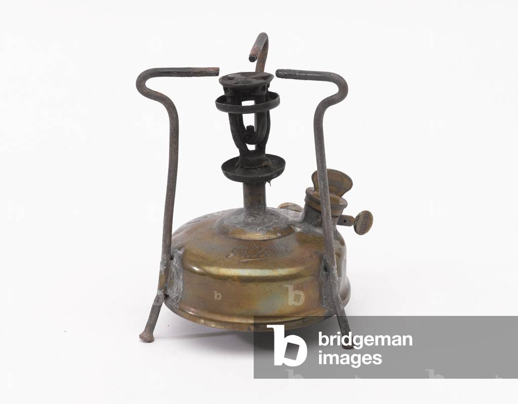 Primus stove used by William Morgan during his service in the Royal Garrison Artillery, 1916 circa