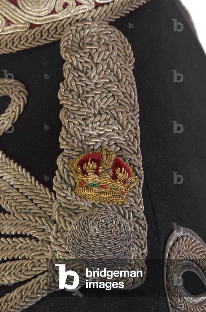 Full dress tunic, Oxfordshire Yeomanry (Queens Own Oxfordshire Hussars), c.1919 (tunic)