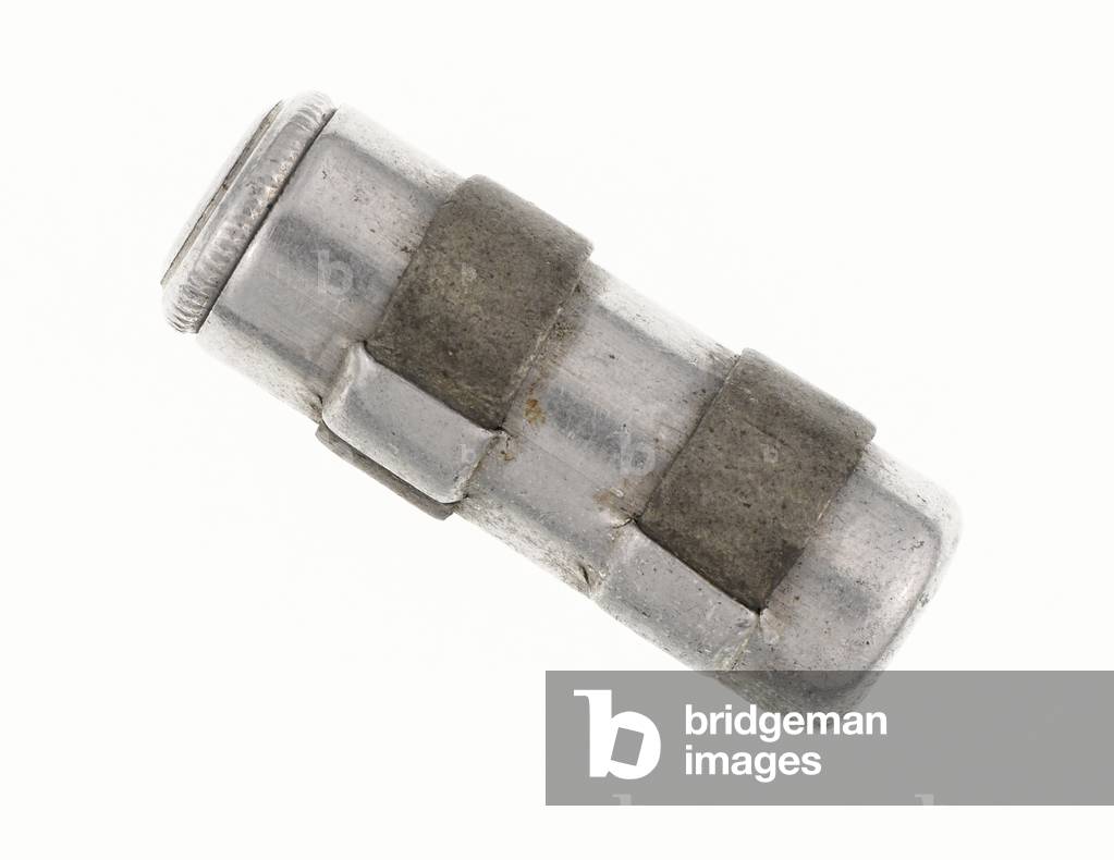 Message capsule from a carrier pigeon, 1916 circa