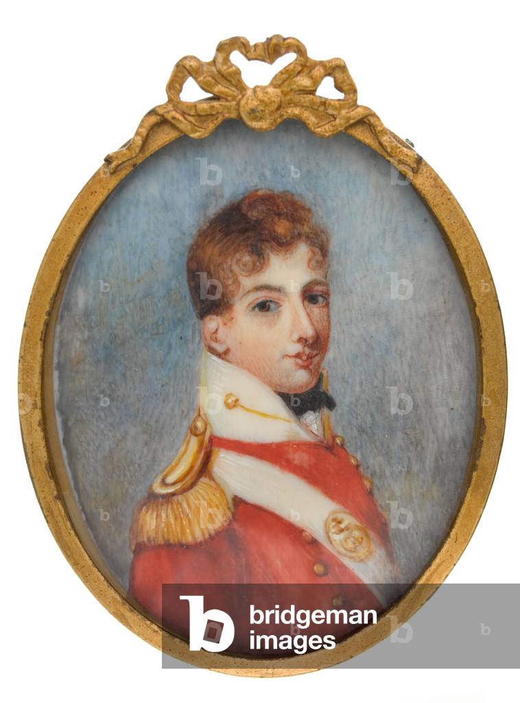 Lieutenant Peter Benjamin Mosse, 80th Regiment of Foot, 1810 circa (miniature on ivory)