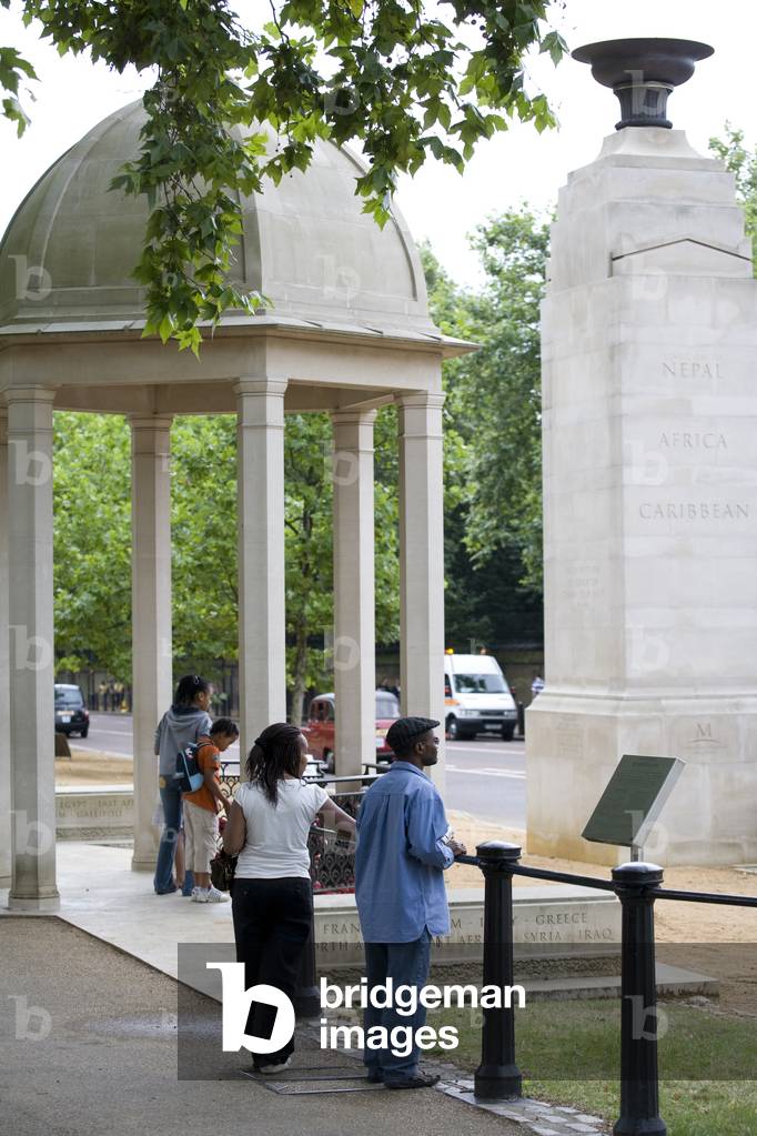 Memorial Gates, Constitution Hill, 2008 (b/w photo)