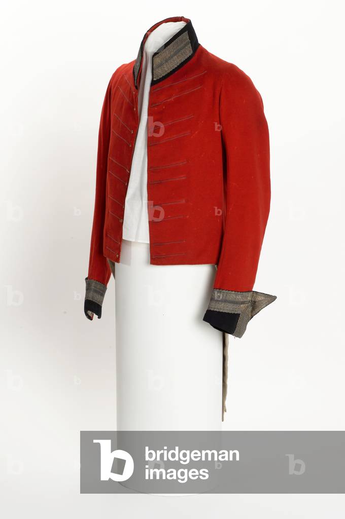 Full dress coatee worn by Captain Erasmus Goodwin, 4th (Royal Irish) Dragoon Guards, c.1813 (coatee)