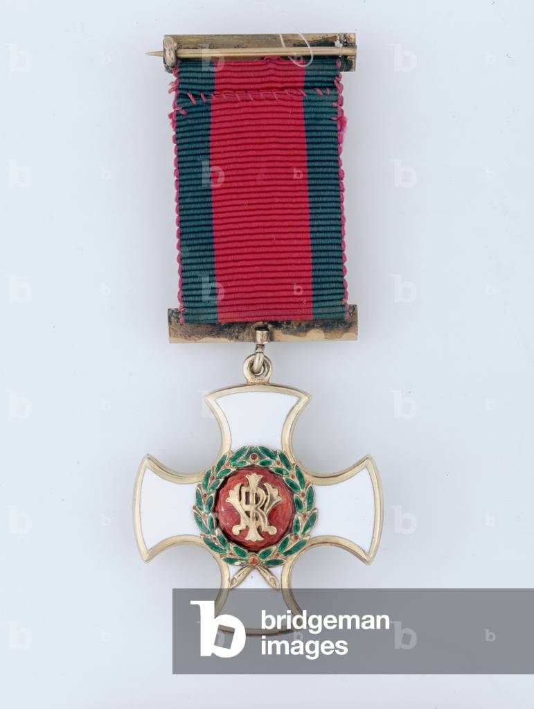 Distinguished Service Order awarded to Lieutenant H B Abadie, 11th (Prince Albert's Own) Hussars, 1900 (metal)