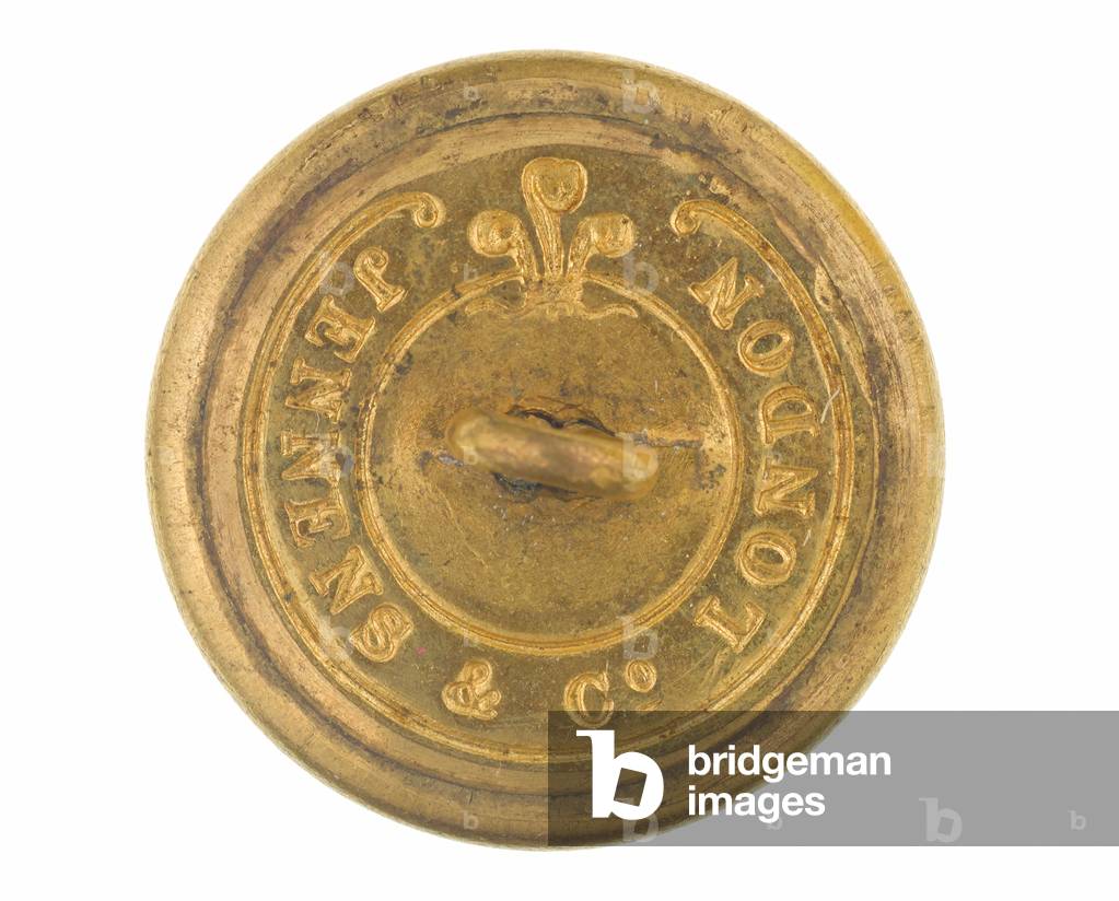 Button, officer, 4th Bengal European Regiment, 1855-1861 (gilt)
