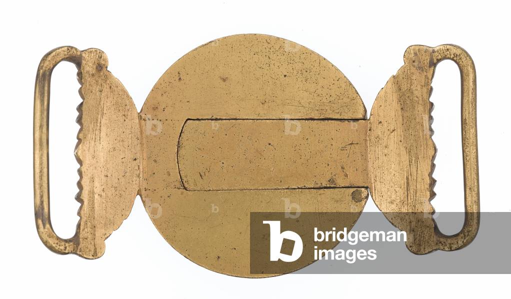 Waistbelt clasp, Madras Staff Corps, 1870-1876 (waistbelt clasp)