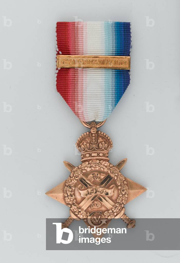 1914 Star, Lieutenant Frank Alexander de Pass, 34th Prince Albert Victor's Own Poona Horse (metal)