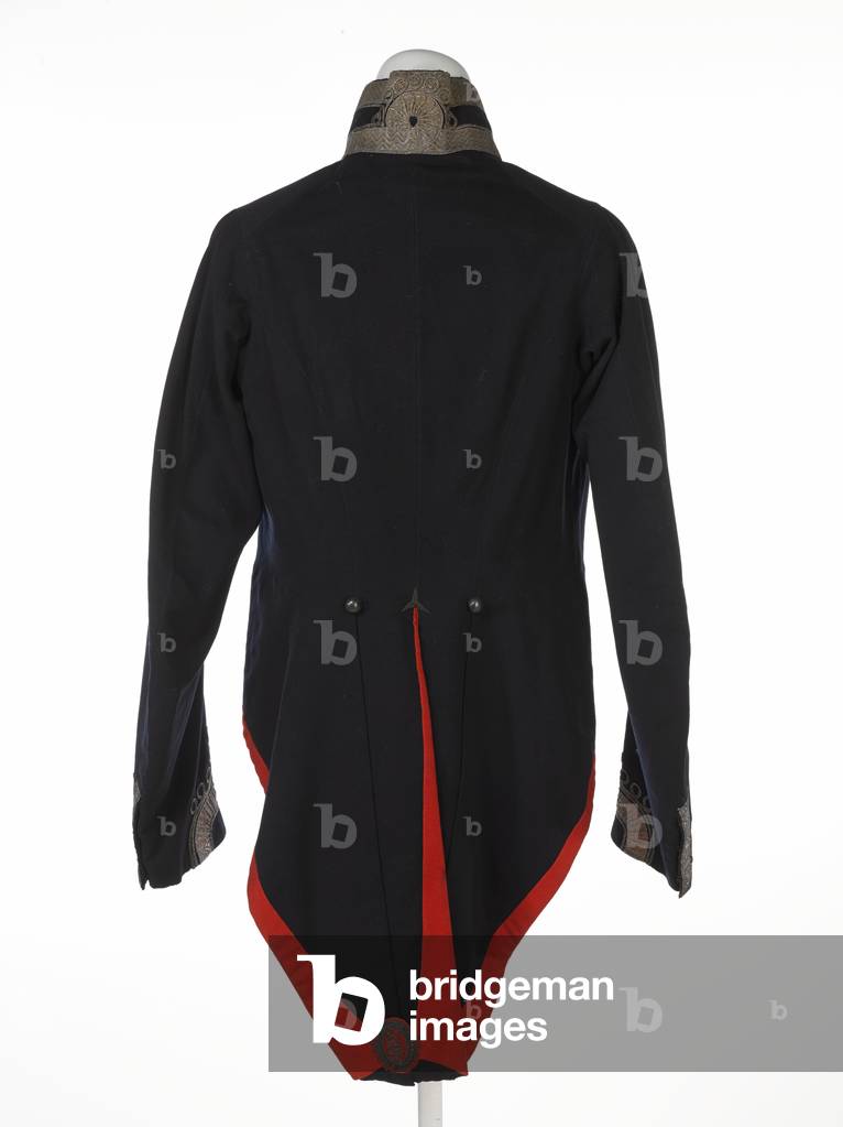 Coatee, Surgeon John Smet, 8th (Kings Royal Irish) Light Dragoons, 1823 circa (fabric)