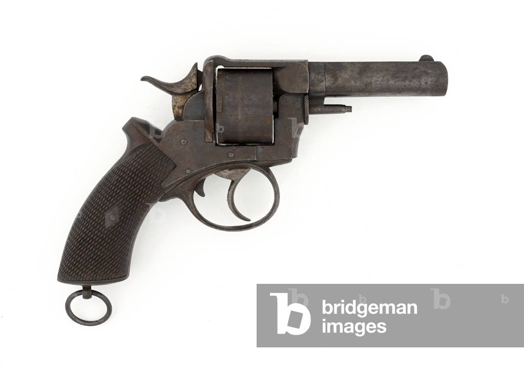 Webley .442 inch centre-fire RIC Model revolver c.1867 (revolver, centre-fire, Webley, .442 in RIC)