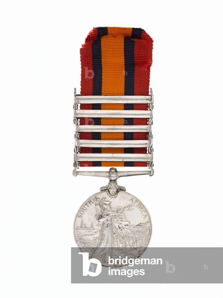 Queens South Africa Medal 1899-1902 awarded to Jimson the mule (metal)