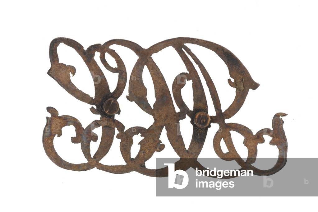 Pouch badge, Allahabad Volunteer Rifles, 1871-1917 (metal)